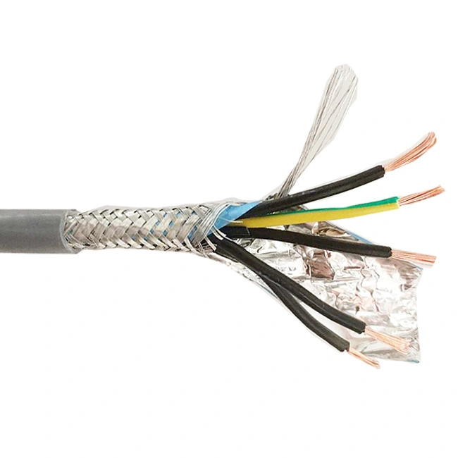 Hxcy602 Double PUR Insulation Shielded High Flexible Cable