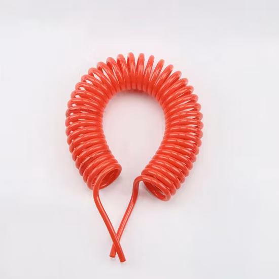 PUR Spiral 24 AWG Multi Core Tin Copper Electronic Cable