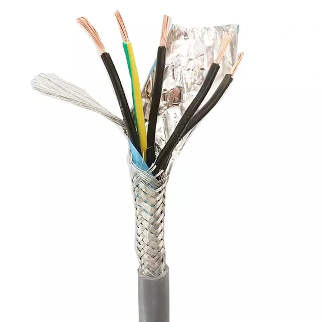 Hxcy602 Double PUR Insulation Shielded High Flexible Cable